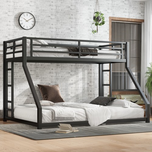 Twin over queen metal - xl, bunk